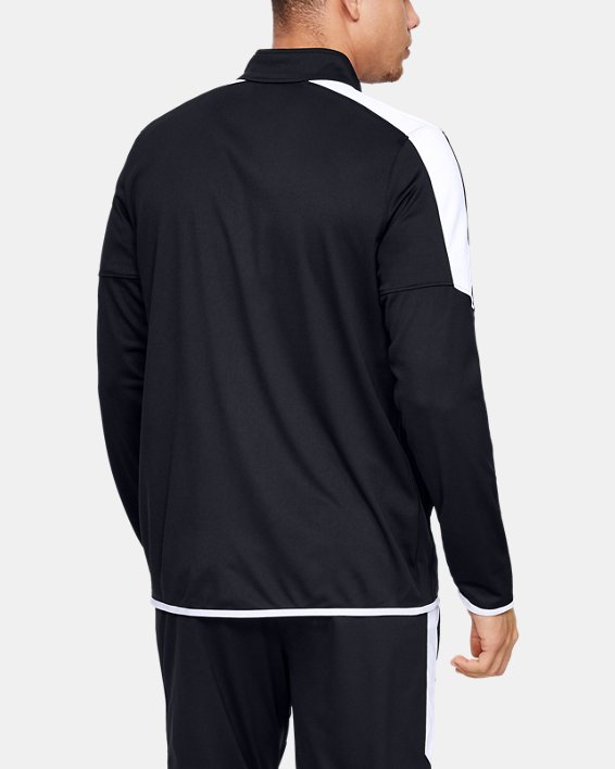 เสื้อแจ็คเก็ต UA Rival Knit สำหรับผู้ชาย, Black, pdpMainDesktop image number 1